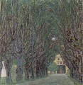 Wegim Parkvon Schlob Kammer symbolisme Gustav Klimt